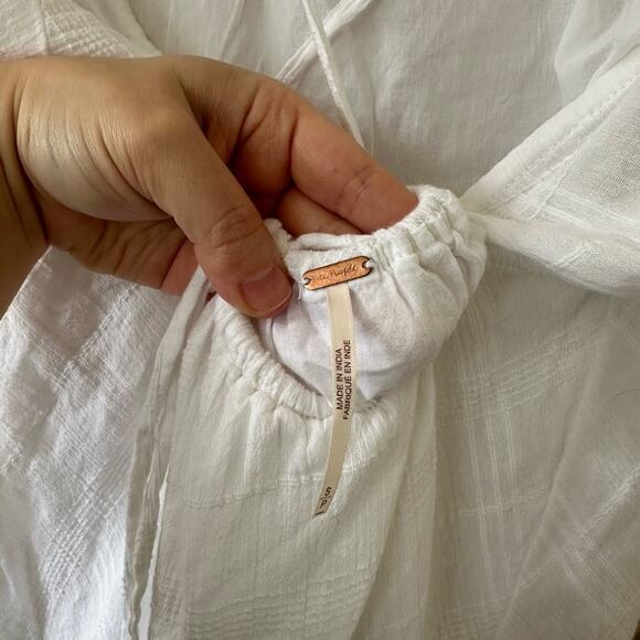 Free People Kaylyn Ruffle Midi Dress - Picture 3 of 9